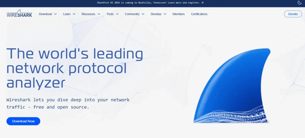 Wireshark-Open Source Cybersecurity Tool