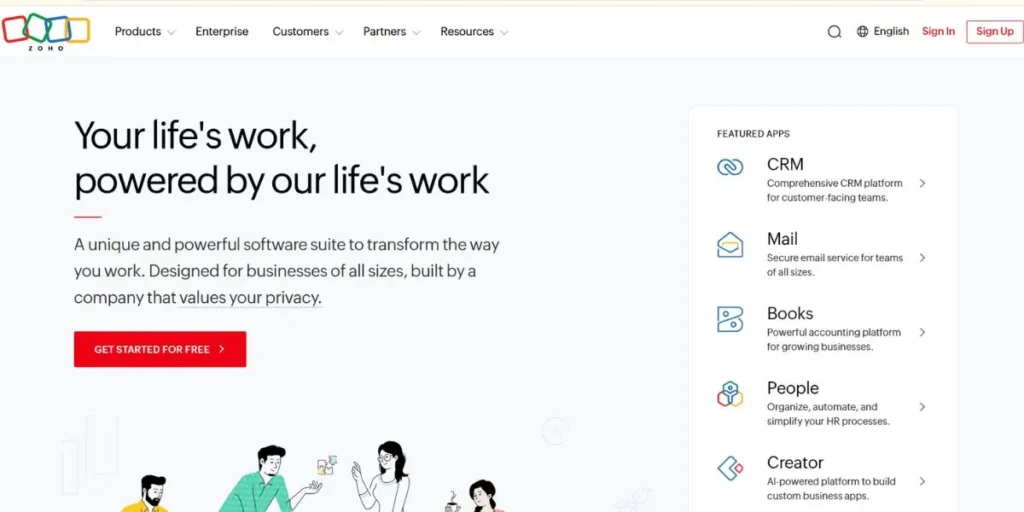 Zoho Corporation - Product Based Companies in India