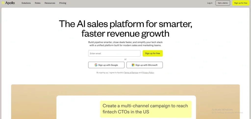 Apollo.io-data enrichment tools
