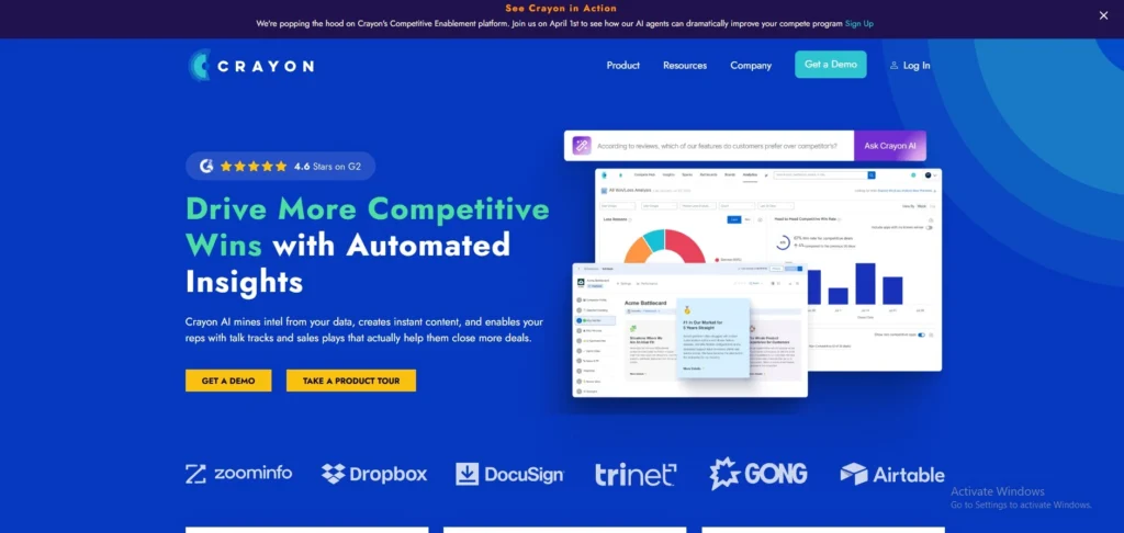  Market Intelligence Software-Crayon