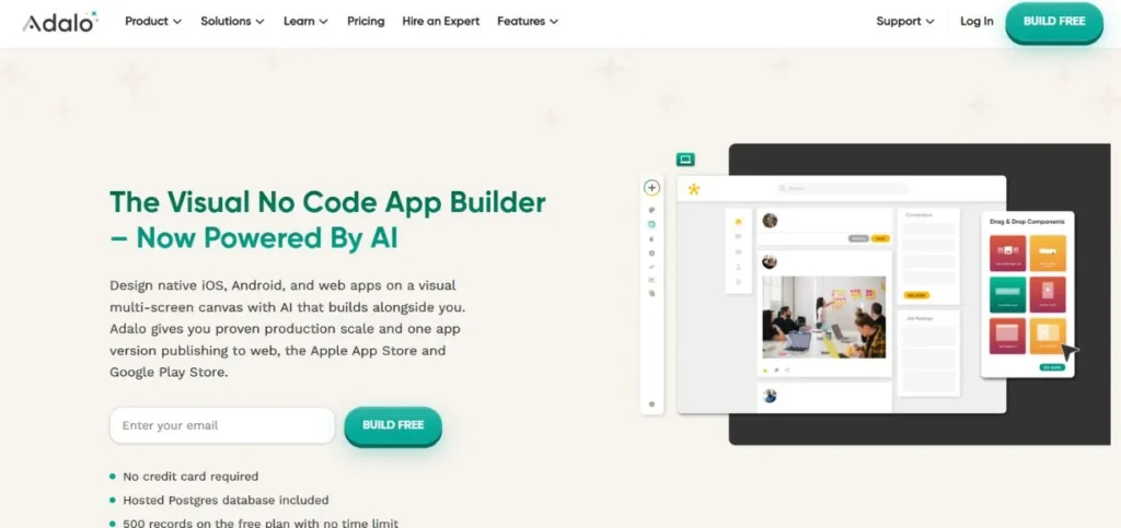AI App Builder Platforms-Adalo