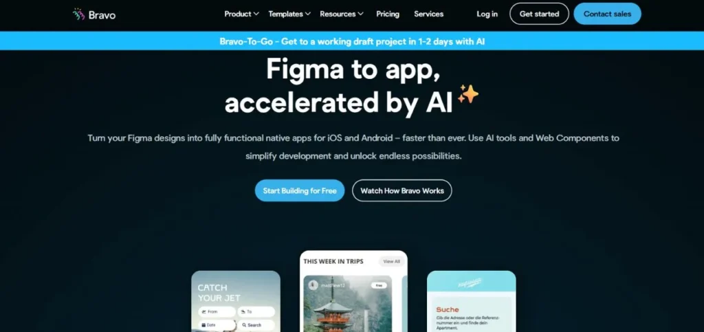 AI App Builder Platforms-Bravo Studio
