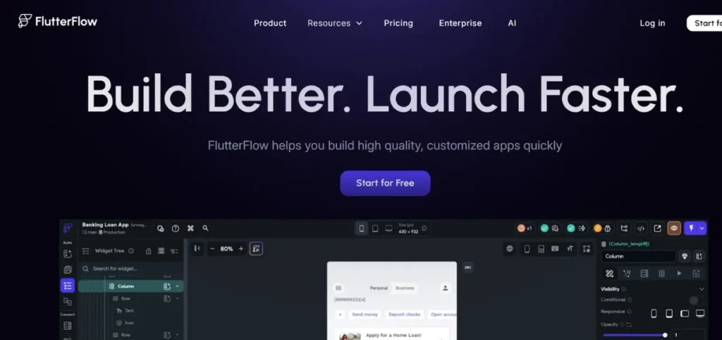 AI App Builder Platforms-FlutterFlow