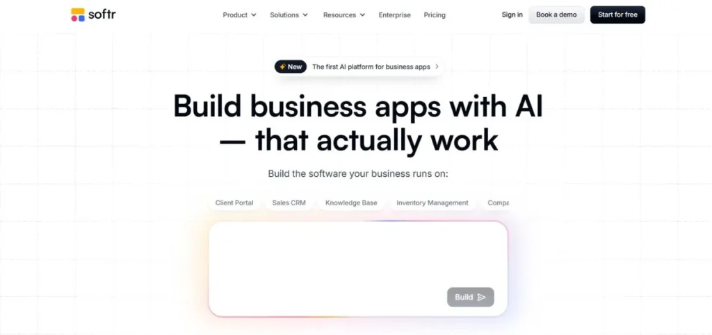 AI App Builder Platforms-Softr