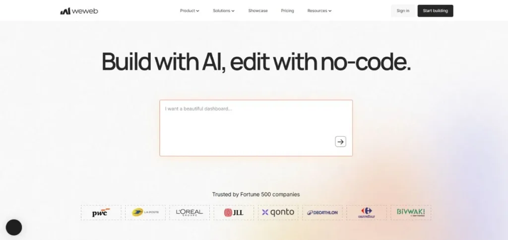 AI App Builder Platforms-WeWeb