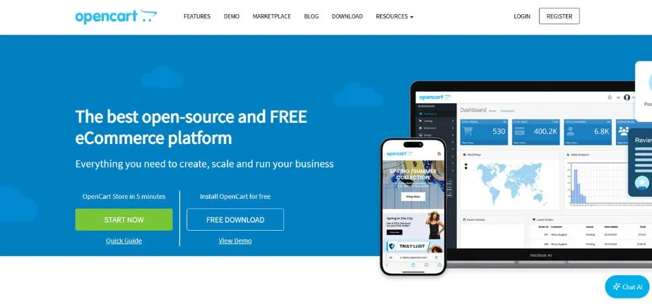 OpenCart - Open Source E-commerce Software