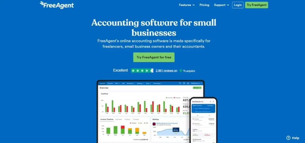 Cloud-Based Accounting Software-FreeAgent