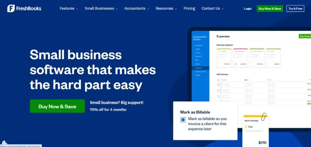 Cloud-Based Accounting Software-FreshBooks