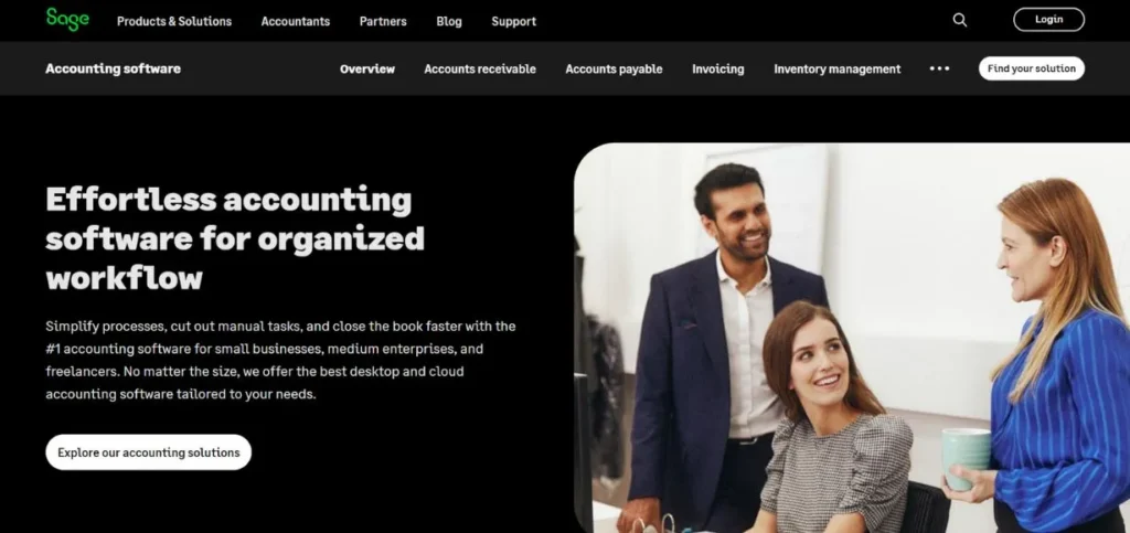 Cloud-Based Accounting Software-Sage Business Cloud Accounting