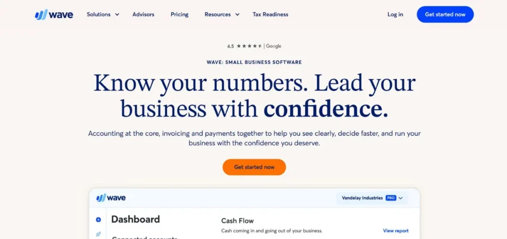 Cloud-Based Accounting Software-Wave Accounting
