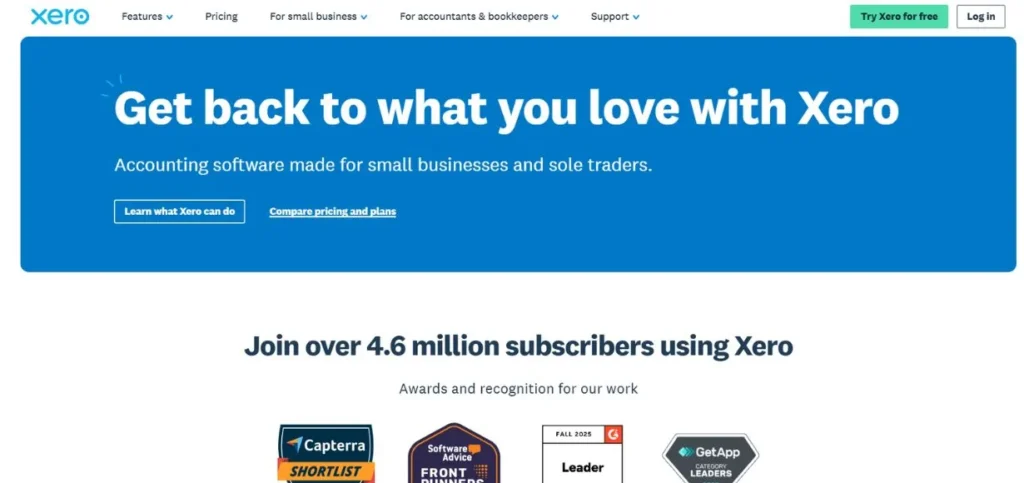 Cloud-Based Accounting Software-Xero